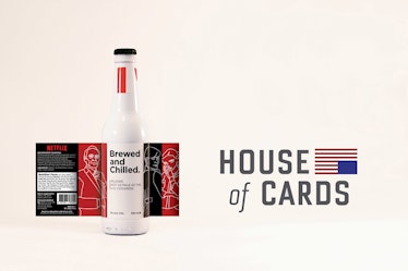 The House of Cards pilsner design.