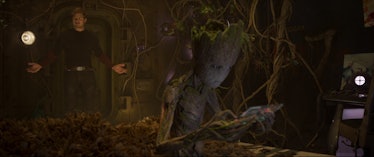 Teen Groot has some sass in the post-credits scene of the second 'Guardians of the Galaxy' film.