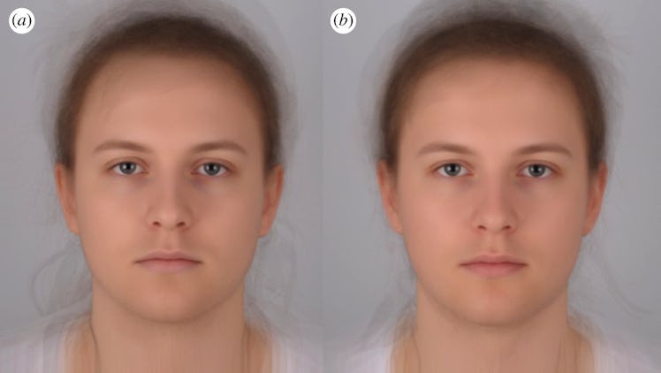 sick vs well faces