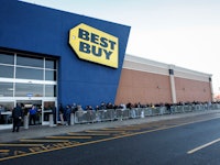 Big Best Buy shop building