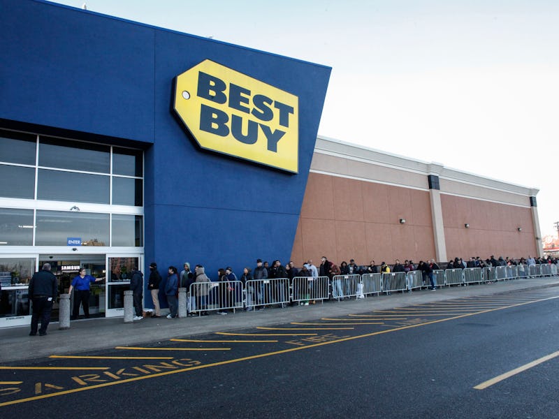 Big Best Buy shop building
