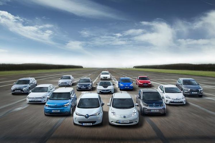 electric cars UK 