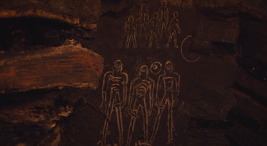 The cave paintings in 'Game of Thrones' Season 7