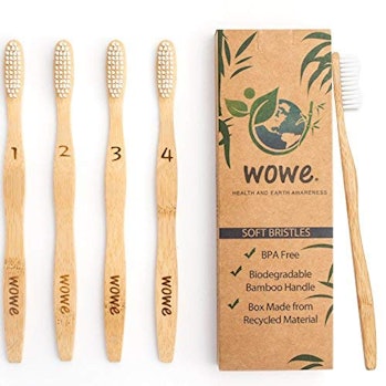 Wowe Natural Organic Bamboo Toothbrush