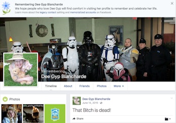 The Facebook page for Dee Gyp Blancharde, who was killed by her daughter, Gypsy Blancharde.