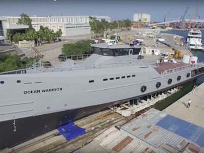 ocean warrior yacht