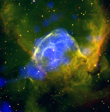Thor’s Helmet Nebula, also known NGC 2359