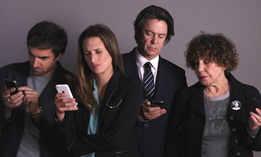 'Call My Agent!' season 2 photo of four people using their phones