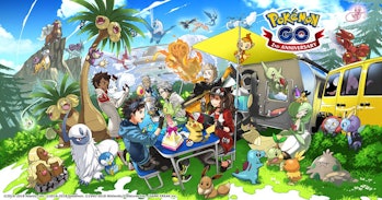 Pokemon Go Second Anniversary Gen 4