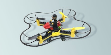 Force Flyers DIY Building Block Fly 'n Drive Drone