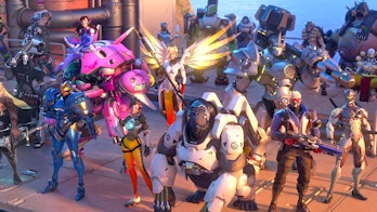 'Overwatch' pits tons of different characters in team-based combat. Can you imagine a roster of Marv...