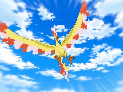 Ho-Oh Shiny Pokemon, Pokemon go, Anime