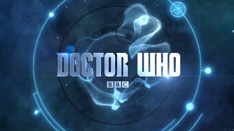 This was the 'Doctor Who' logo for Season 8 through 10.