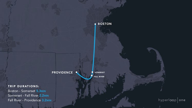 The Massachusetts route.