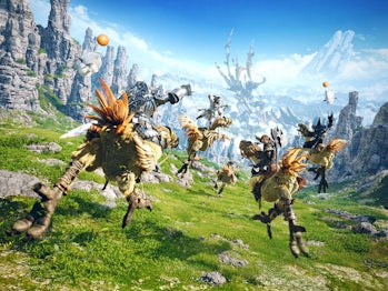 Art from 'Final Fantasy XIV,' soon to be the first live-action TV series from the Final Fantasy fran...
