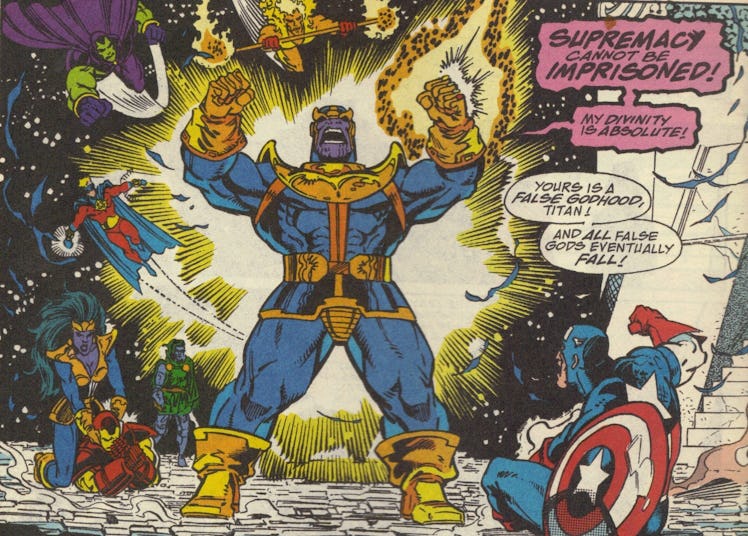 Thanos Infinity War Avengers Marvel