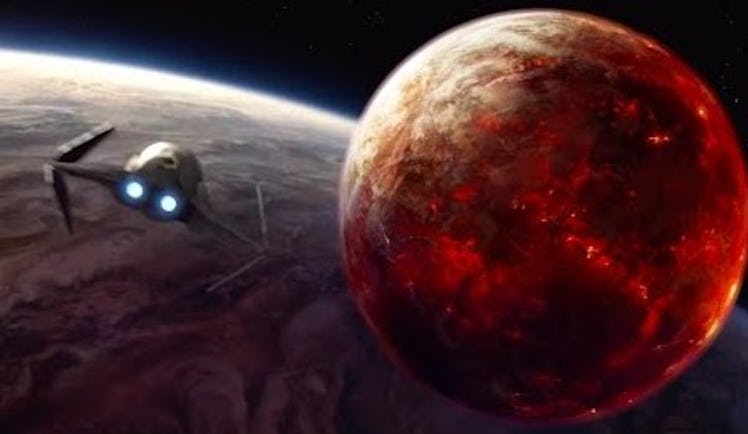 Anakin Skywalker arrives on Mustafar in 'Revenge of the Sith'