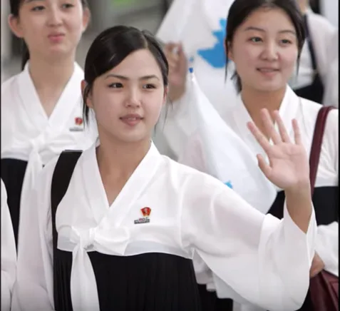 North Korea's Cheerleaders Are the Weirdest Thing at the Olympics So Far