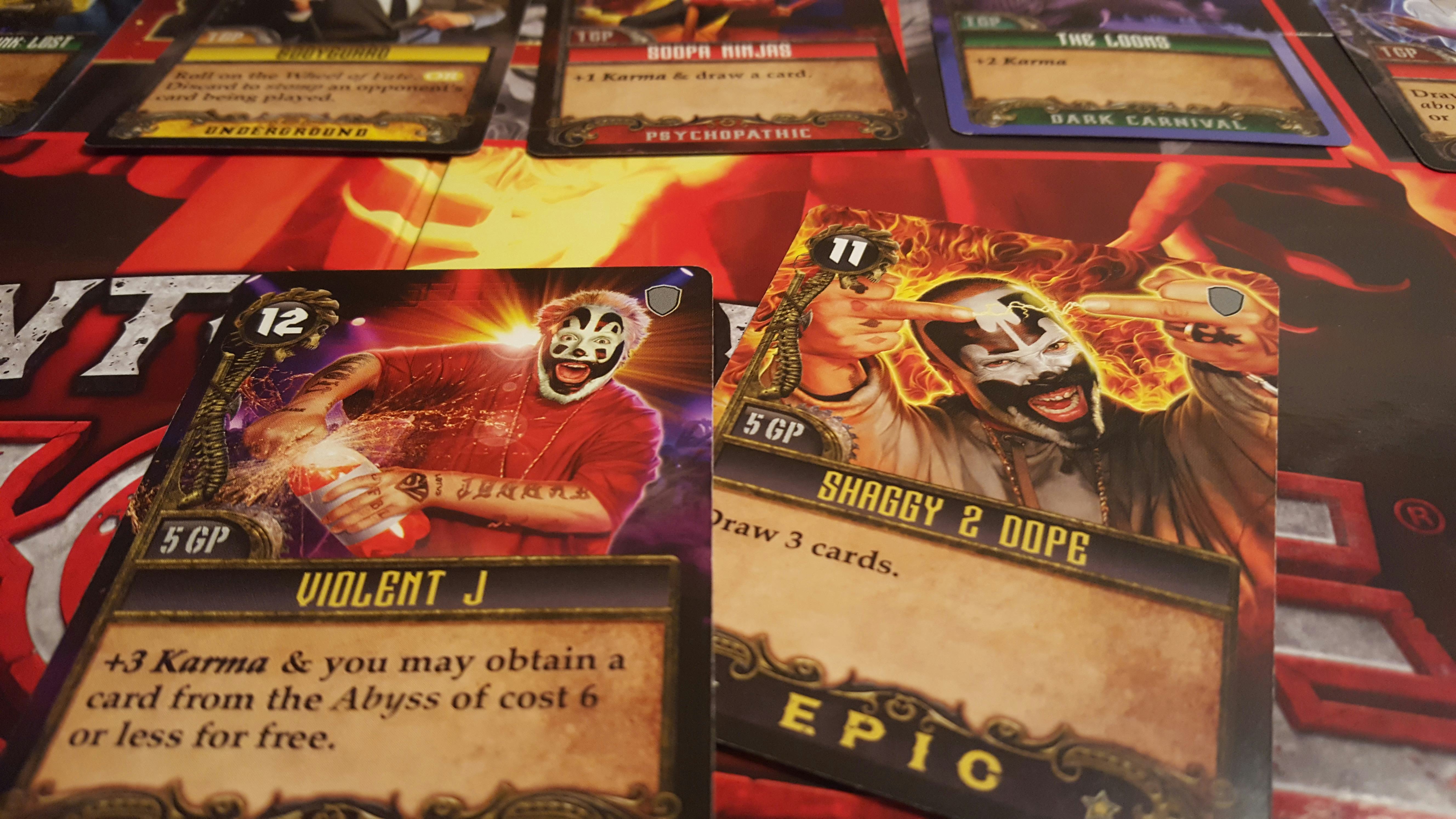 Psychopathic Records ICP Into the Echoside authentic Deck Building Game