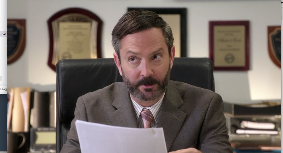 who plays principal novak in santa clarita diet