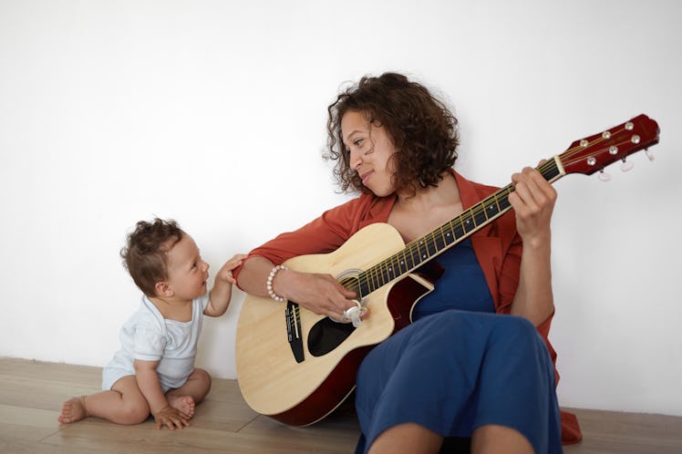 song, mom, baby, music
