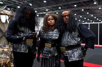 Star Trek Fans Dressed as Klingons