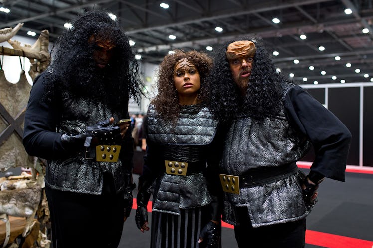 Star Trek Fans Dressed as Klingons