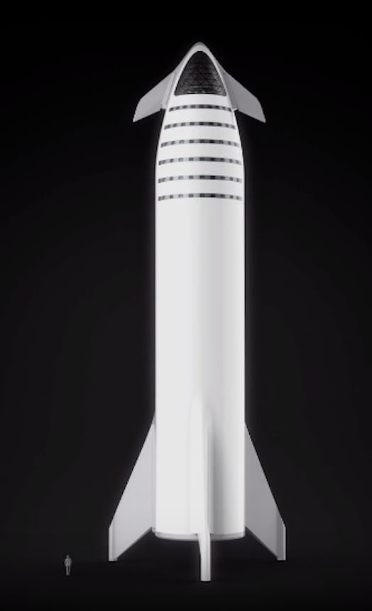 spacex bfr second stage
