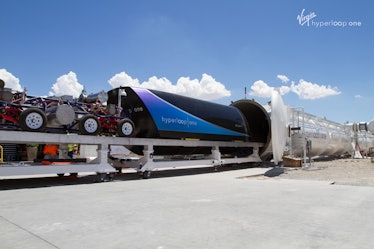 The Dev Loop operated by Virgin Hyperloop One takes about four hours to become nearly vacuumed seale...