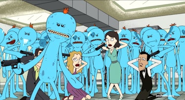 Despite every Meeseeks being identical when created, they somehow wind up with so much variation.