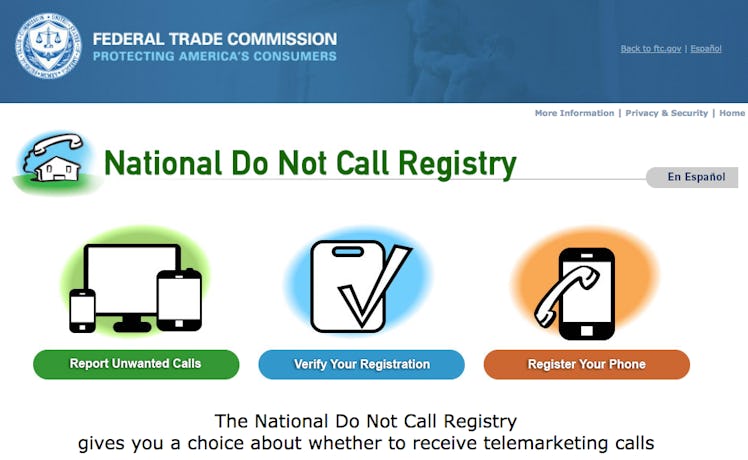 National Do Not Call Registry