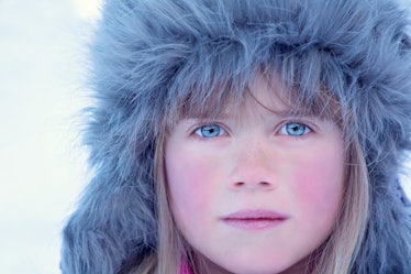 blue eyes winter