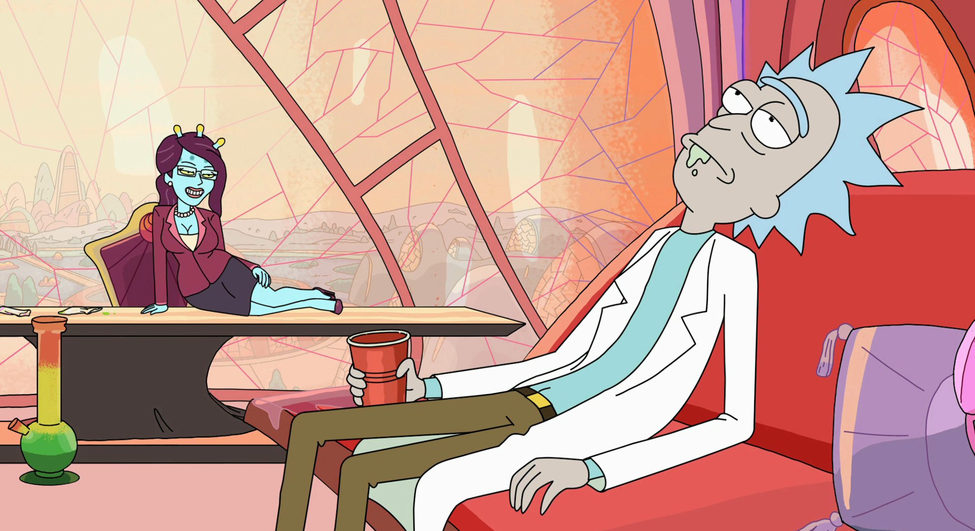 rick morty kisscartoon