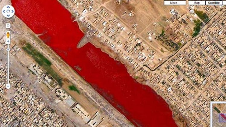 blood river google maps