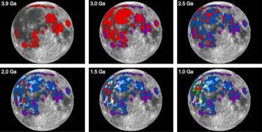 Moon Volcanoes Lunar Volcanic Activity 