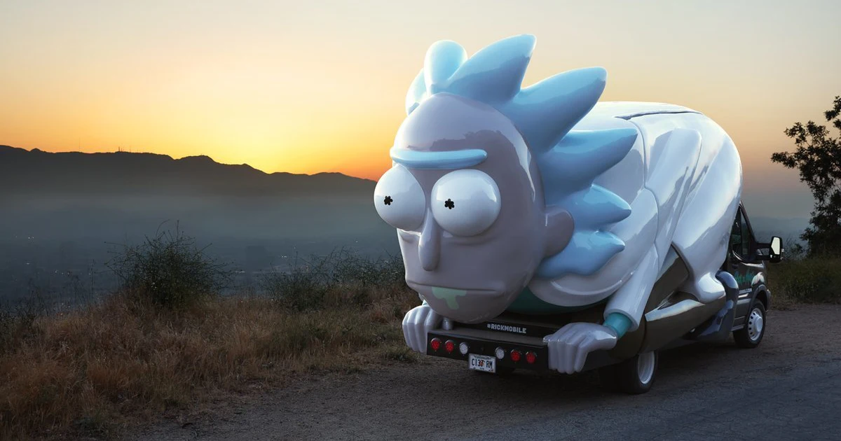 Rick The Racing Bus A ‘Rick and Morty’ Rickmobile Might Be Driving to Your Town Soon