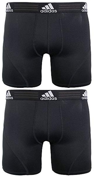 adidas Men's Sport Performance Climate Boxer Brief Underwear 2-Pack