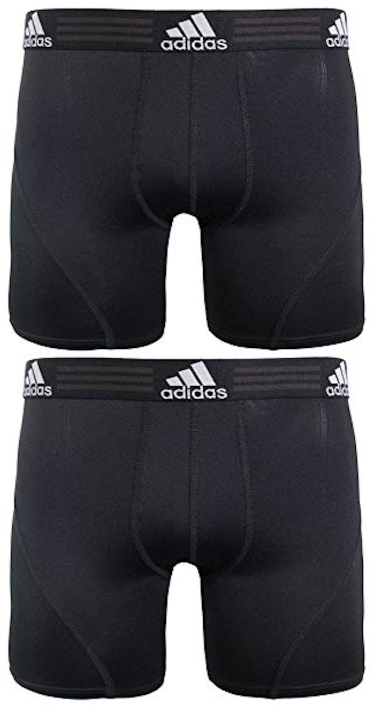 adidas Men's Sport Performance Climate Boxer Brief Underwear 2-Pack