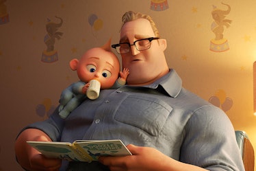 Mr. Incredible has to learn to be a better father in 'Incredibles 2'.