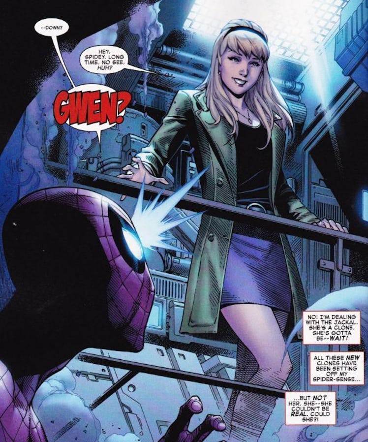 Gwen Stacy in Marvel's Amazing Spider-Man the Clone Conspiracy