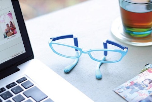 The Peteye PC glasses are cute, even when you aren't wearing them.