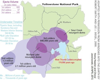 yellowstone caldera map