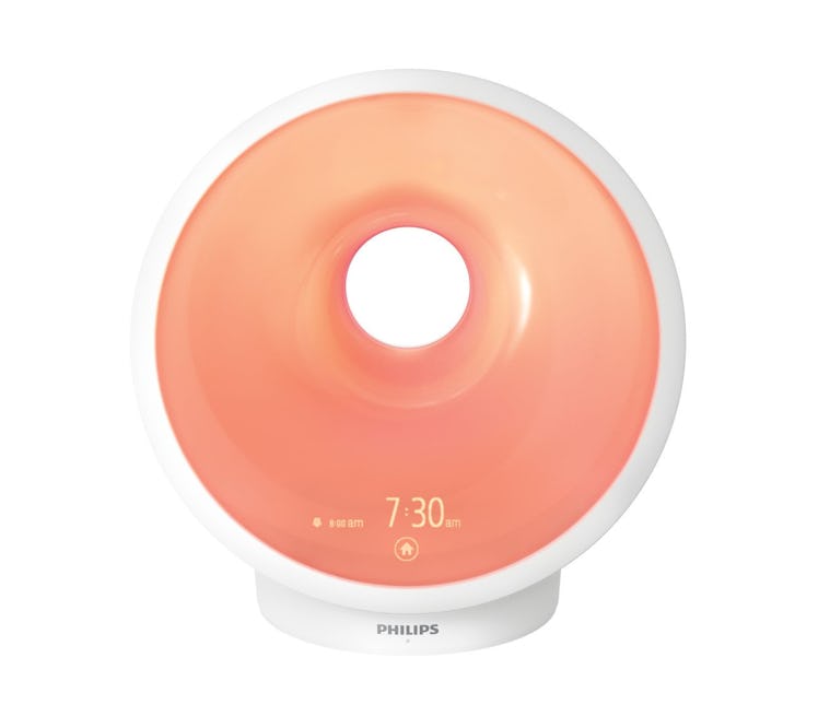 Philips Somneo Sleep and Wake-up Light Therapy Lamp, with Sunrise Alarm and Sunset Fading Night Ligh...