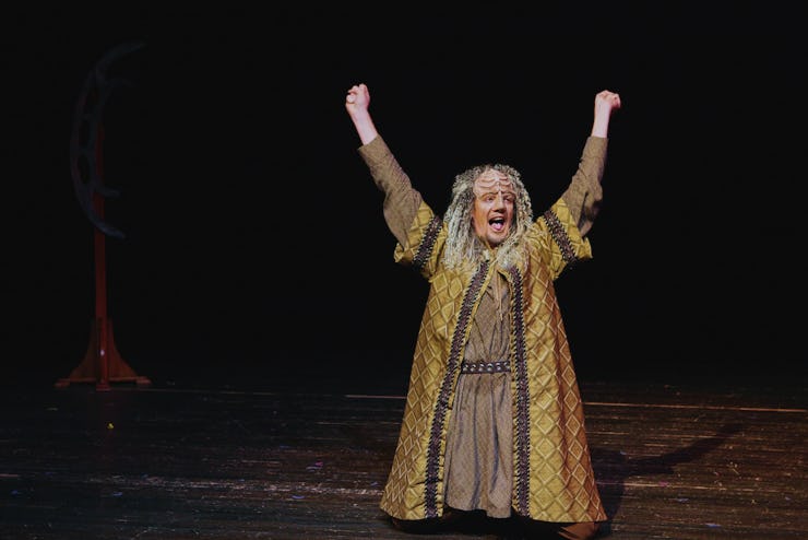 A scene from the Klingon 'Christmas Carol'