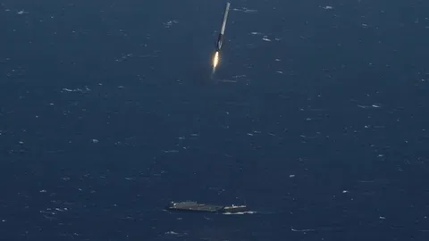 Elon Musk Shares SpaceX Falcon 9 Rocket Landing Footage