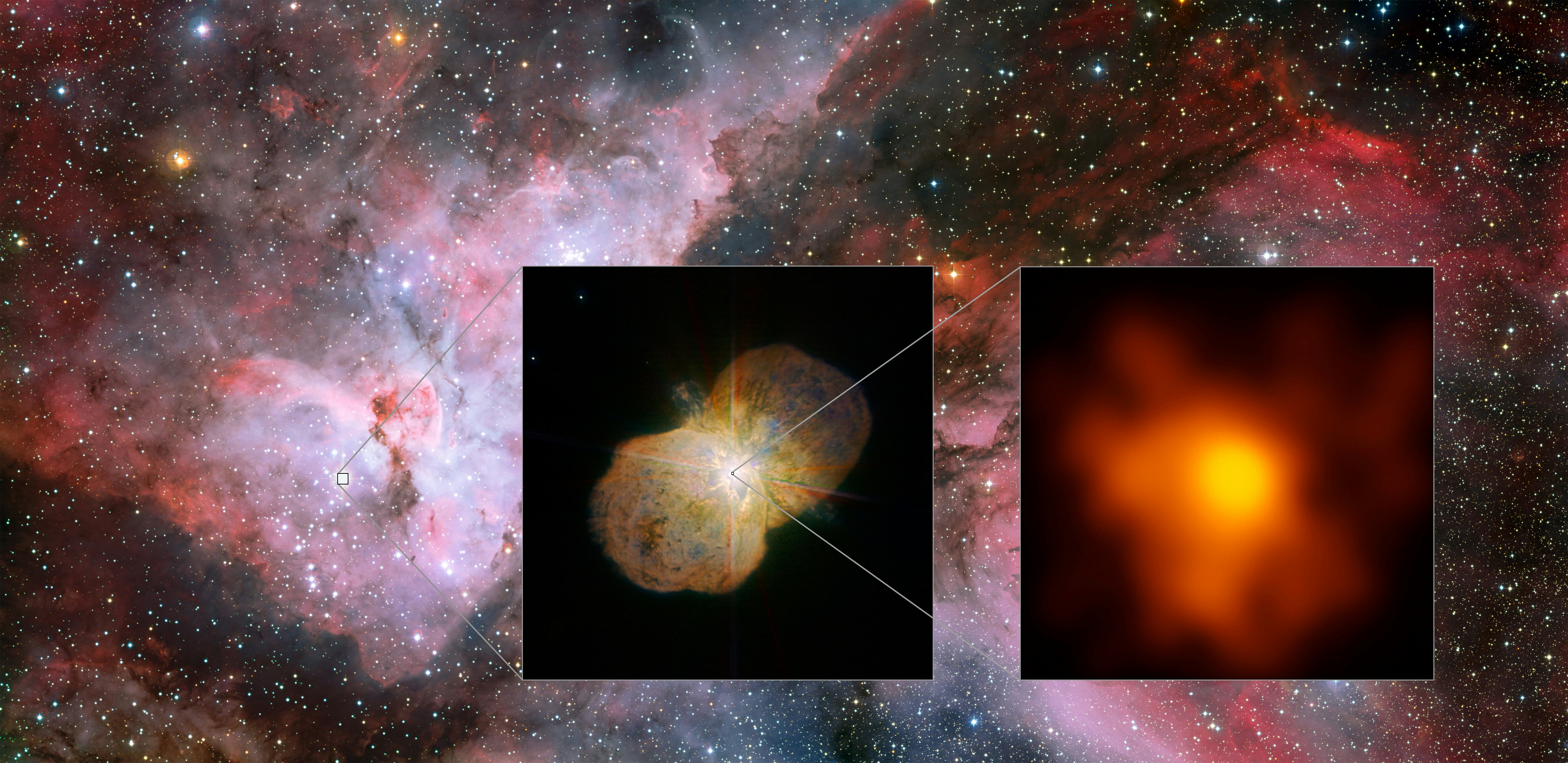 New Images Show Eta Carinae's Violent Stellar Storms In Stunning Detail