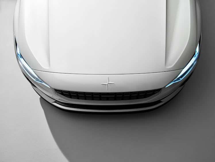 Polestar 2 from above.