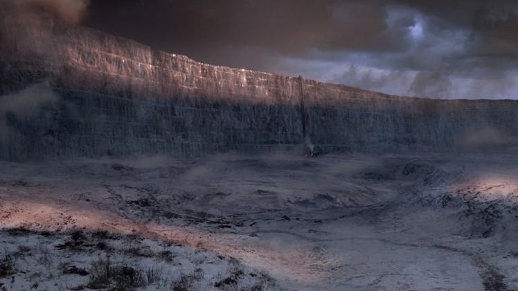 The wall in 'Game of Thrones'