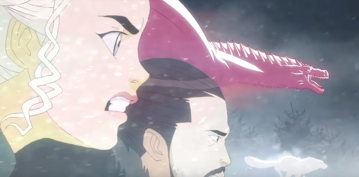 Game Of Thrones Anime Intro Improves Upon The Show In A Huge Way