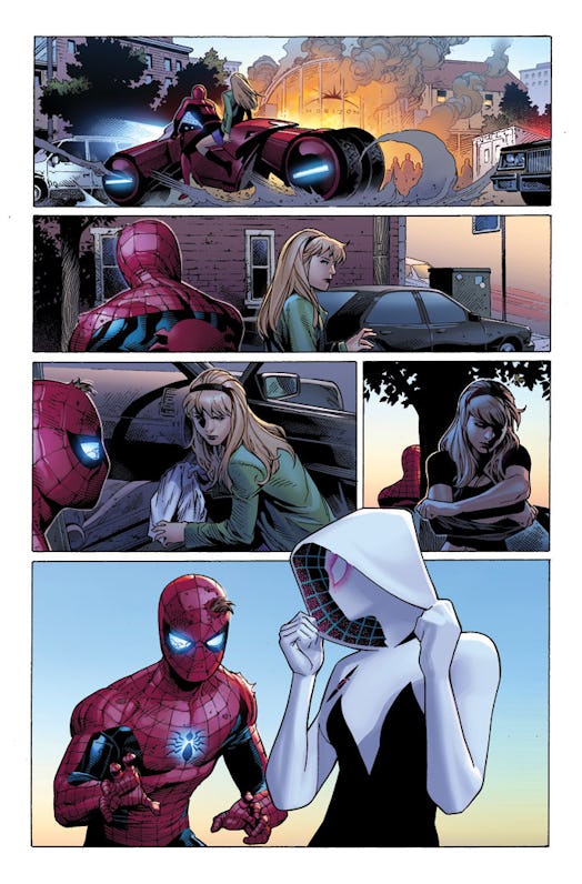 Spider-Gwen in The Amazing Spider-Man the Clone Conspiracy Marvel